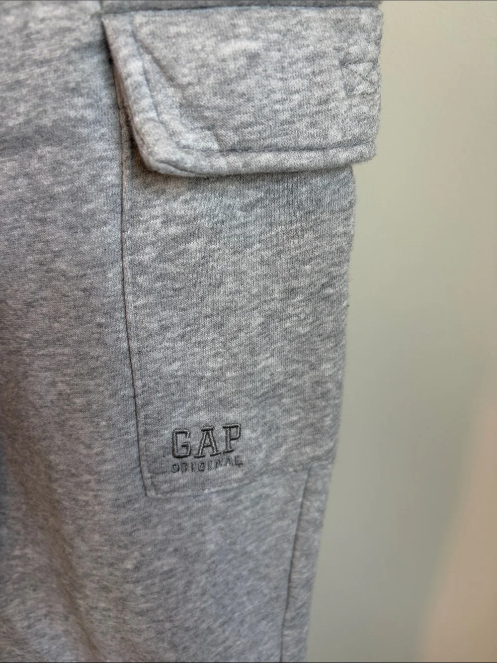 GAP Kids Light Gray Cargo Joggers